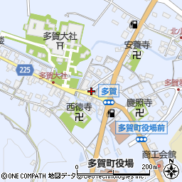 滋賀県犬上郡多賀町多賀523周辺の地図