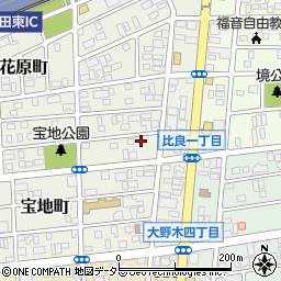 愛知県名古屋市西区宝地町298-2周辺の地図