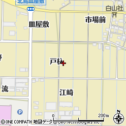 愛知県稲沢市北島町戸杁周辺の地図