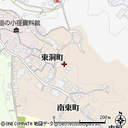愛知県瀬戸市東洞町周辺の地図