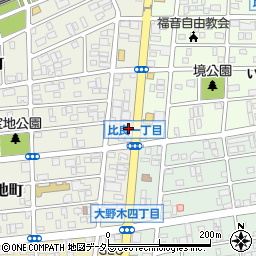 愛知県名古屋市西区宝地町392周辺の地図