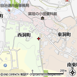 愛知県瀬戸市西洞町59周辺の地図