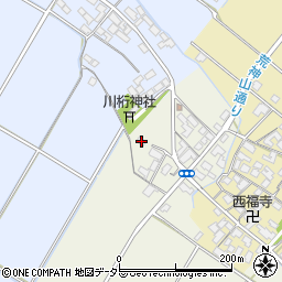 滋賀県彦根市上西川町357周辺の地図