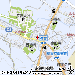 滋賀県犬上郡多賀町多賀538周辺の地図