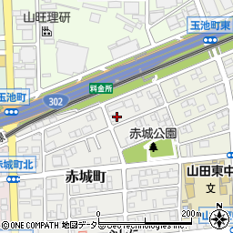 愛知県名古屋市西区赤城町160周辺の地図