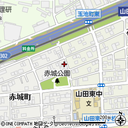 愛知県名古屋市西区赤城町108周辺の地図