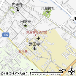 滋賀県彦根市野口町166周辺の地図