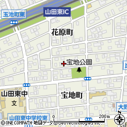 愛知県名古屋市西区宝地町214周辺の地図