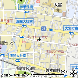 松屋電気商会周辺の地図