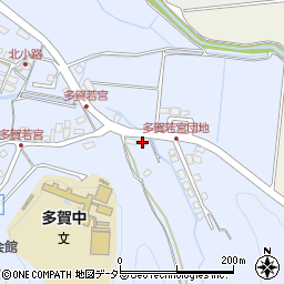滋賀県犬上郡多賀町多賀110周辺の地図