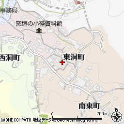 愛知県瀬戸市東洞町22周辺の地図