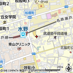 愛知県瀬戸市北脇町272周辺の地図