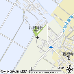 滋賀県彦根市上西川町343周辺の地図