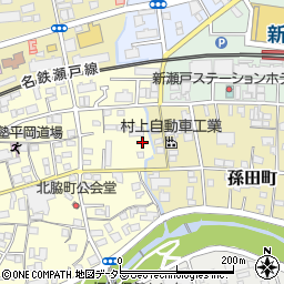 愛知県瀬戸市北脇町103周辺の地図