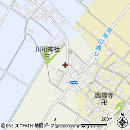 滋賀県彦根市上西川町351周辺の地図