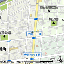 愛知県名古屋市西区宝地町395周辺の地図