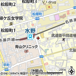 愛知県瀬戸市北脇町32周辺の地図