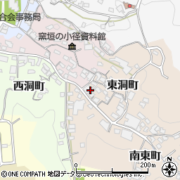 愛知県瀬戸市東洞町1周辺の地図