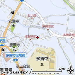 滋賀県犬上郡多賀町多賀443周辺の地図