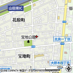 愛知県名古屋市西区宝地町288周辺の地図