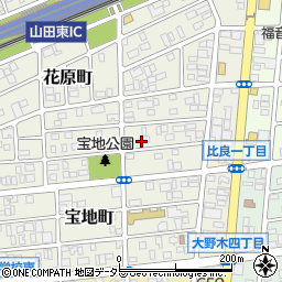 愛知県名古屋市西区宝地町288-2周辺の地図