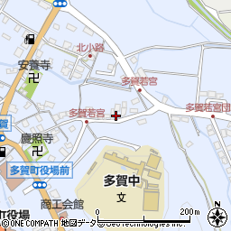 滋賀県犬上郡多賀町多賀452周辺の地図