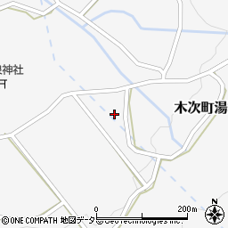 島根県雲南市木次町湯村1166周辺の地図
