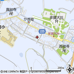 滋賀県犬上郡多賀町多賀589周辺の地図