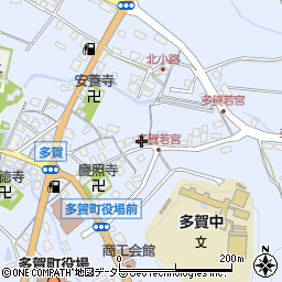 滋賀県犬上郡多賀町多賀472周辺の地図