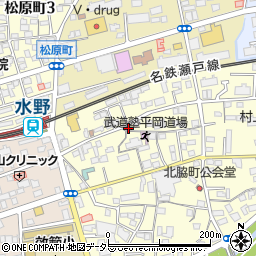 愛知県瀬戸市北脇町56周辺の地図