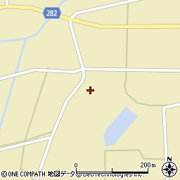 兵庫県丹波市市島町上竹田532周辺の地図
