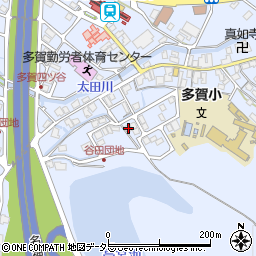 滋賀県犬上郡多賀町多賀722-20周辺の地図
