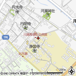 滋賀県彦根市野口町160周辺の地図