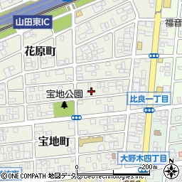 愛知県名古屋市西区宝地町287周辺の地図