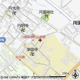 滋賀県彦根市野口町158周辺の地図