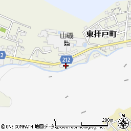 愛知県瀬戸市東拝戸町78-1周辺の地図