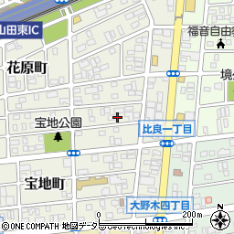 愛知県名古屋市西区宝地町284周辺の地図
