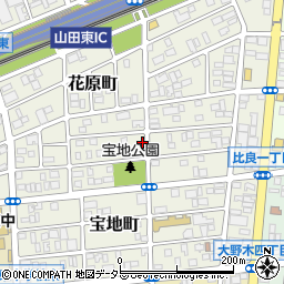 愛知県名古屋市西区宝地町224-4周辺の地図
