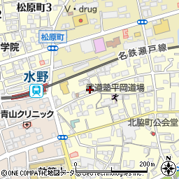 愛知県瀬戸市北脇町26周辺の地図