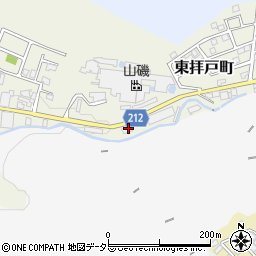 愛知県瀬戸市東拝戸町78周辺の地図