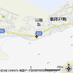 愛知県瀬戸市東拝戸町78周辺の地図