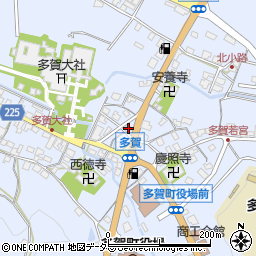 滋賀県犬上郡多賀町多賀520周辺の地図