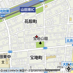 愛知県名古屋市西区宝地町220周辺の地図