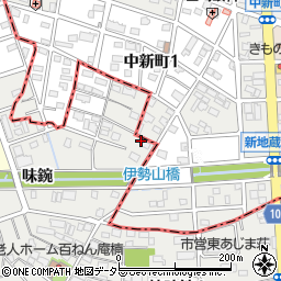 愛知県名古屋市北区楠味鋺3丁目3351周辺の地図