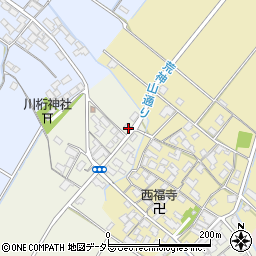 滋賀県彦根市上西川町400周辺の地図