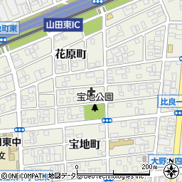 愛知県名古屋市西区宝地町224周辺の地図