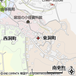 愛知県瀬戸市東洞町24周辺の地図