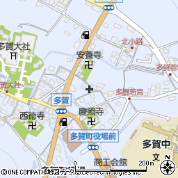 滋賀県犬上郡多賀町多賀503周辺の地図