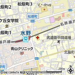 愛知県瀬戸市北脇町276周辺の地図