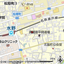 愛知県瀬戸市北脇町27周辺の地図